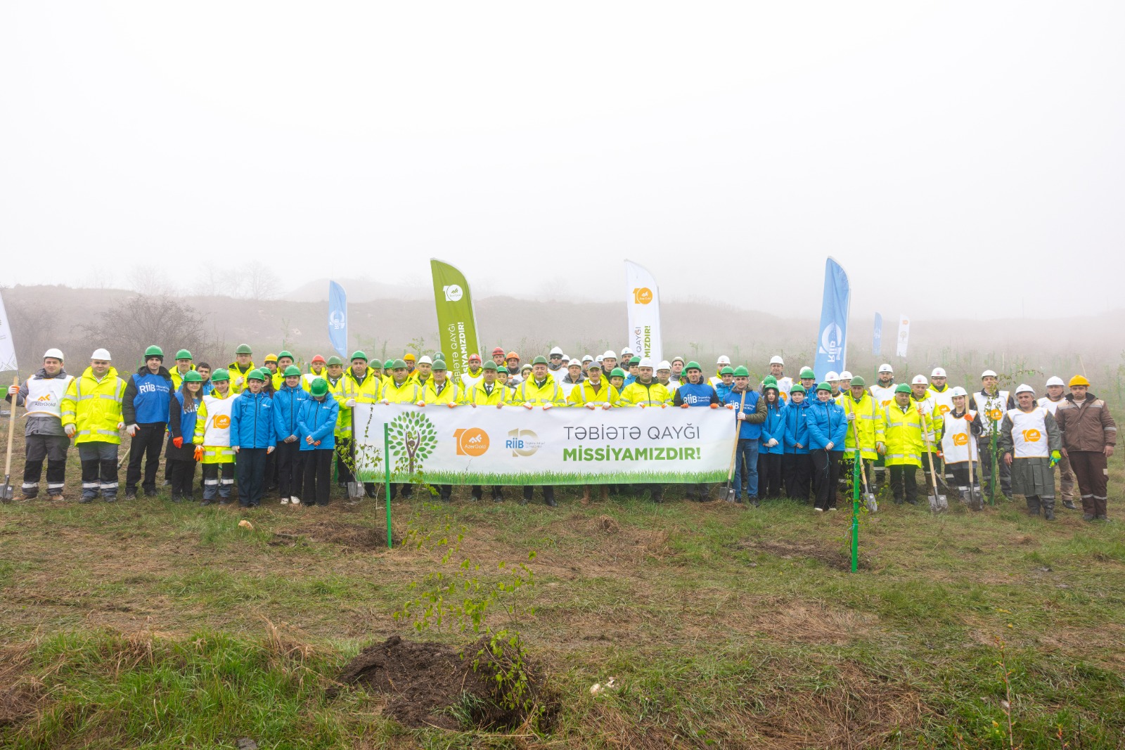 Daşkəsən rayonunda silsilə ağacəkmə aksiyaları keçirilib