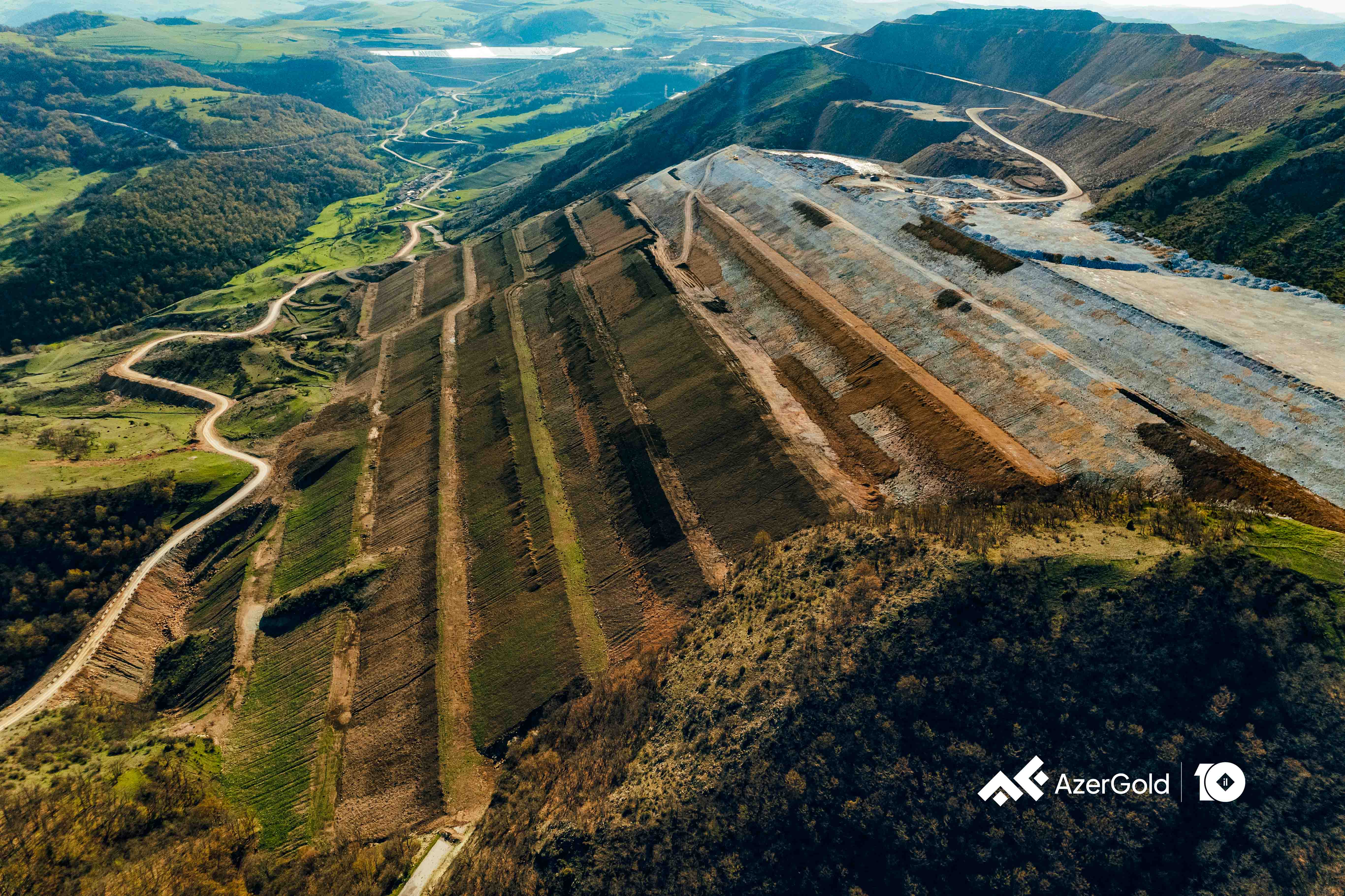 Çovdar İnteqrəolunmuş Regional Emal Sahəsində rekultivasiya işlərinə başlanılıb